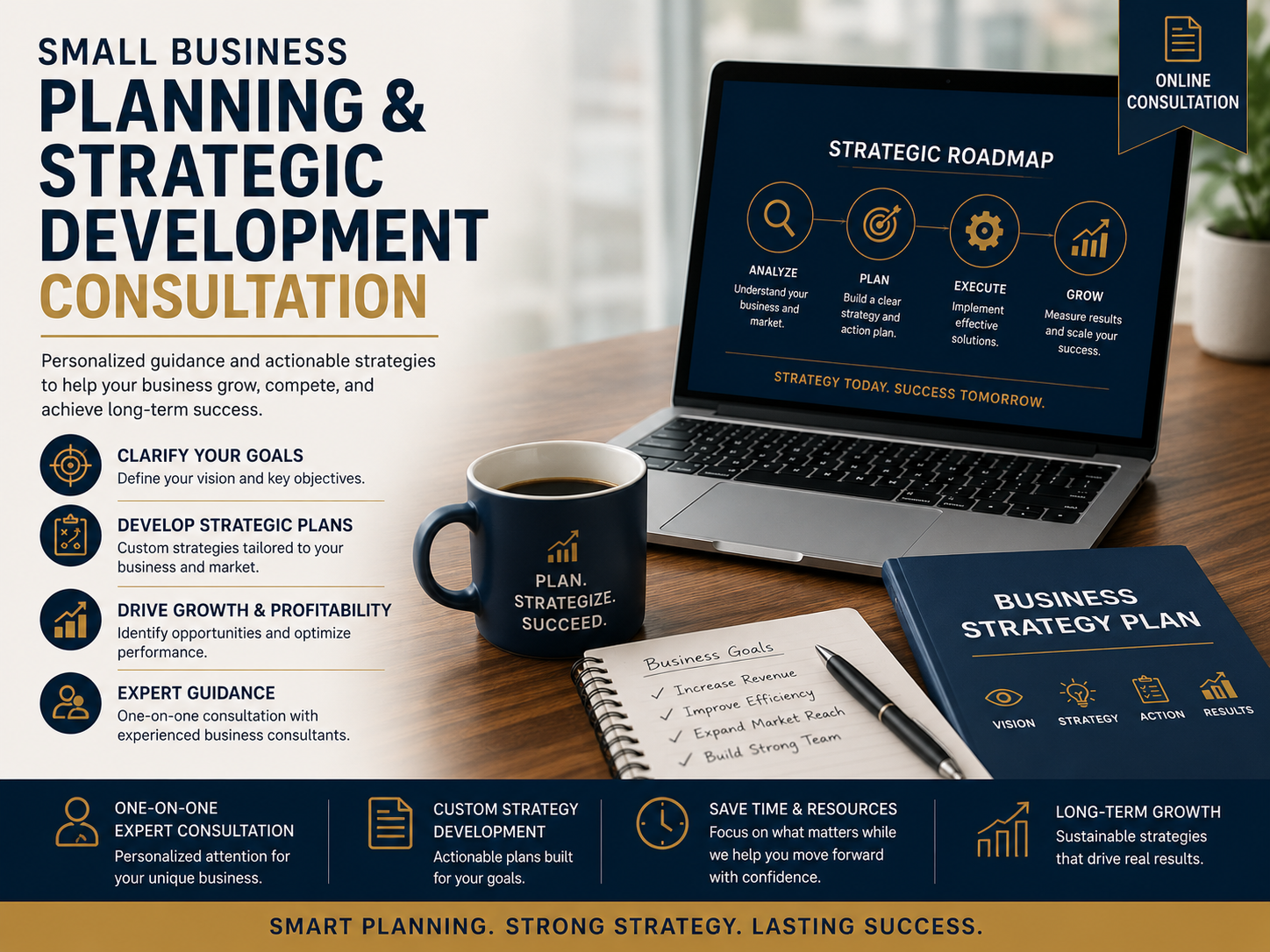 Small Business Planning & Strategic Development Consultation